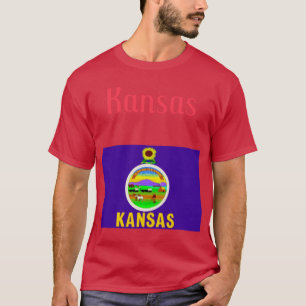 Den Staat Kansas vertreten T-Shirt