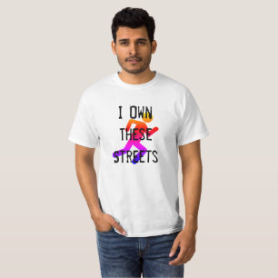Den Straßen-Rüttler besitzen - laufendes T-Shirt
