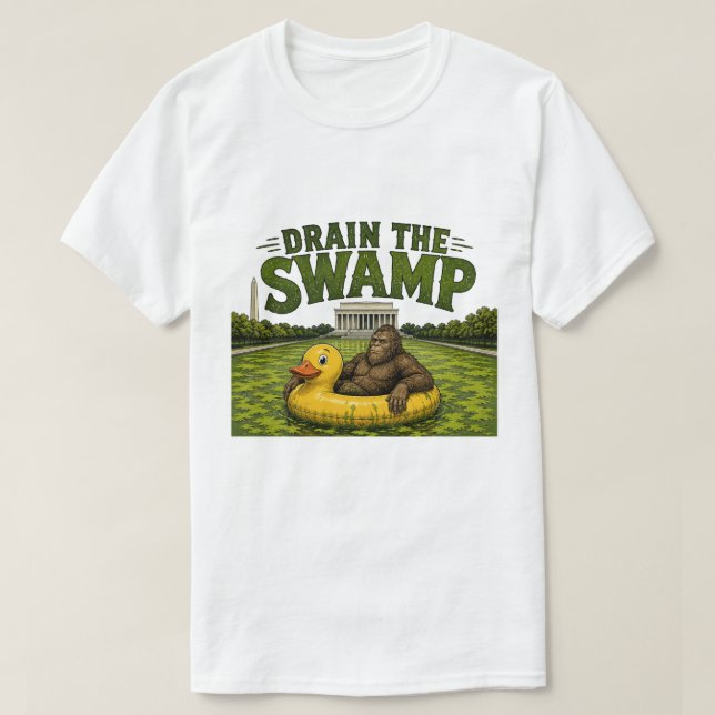 DEN SUMPF ENTLÄSST T-Shirt (Design vorne)