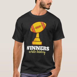Den T - Shirt für den Schreibverlauf des Gewinners