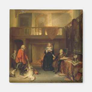 Den Tithe (Öl auf Platte) zahlen Magnet