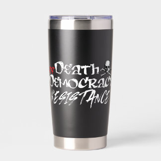 Den Tod der Demokratie aufhalten Thermobecher