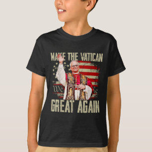 Den Vatikan wieder groß machen Papst Leo Xiv Retro T-Shirt