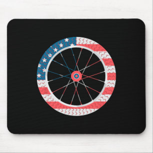 Den Vierten Kalt Lustig Patriotisch 4. Juli W Mousepad