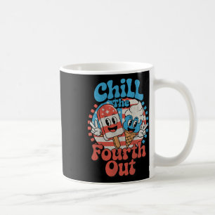 Den Vierten Kalt Machen Lustiger 4. Juli Patriotis Kaffeetasse