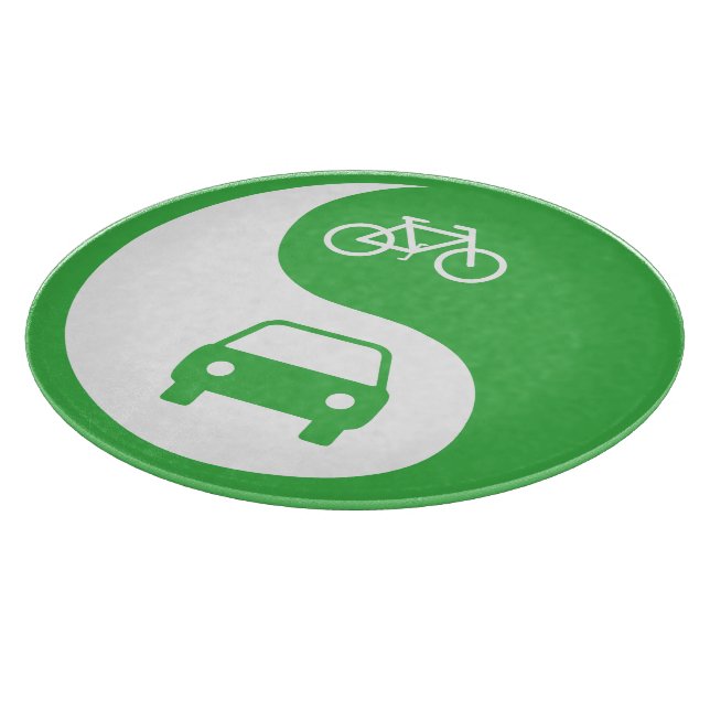 Den Weg Yin Yang teilen Schneidebrett (Ecke)