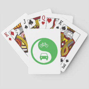 Den Weg Yin Yang teilen Spielkarten
