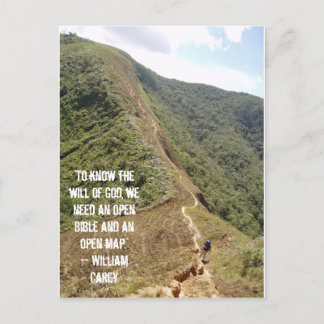"Den Willen Gottes zu kennen, Postkarte