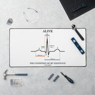 Den Zustand meines Existenzsinus-Rhythmus erleben Schreibtischunterlage