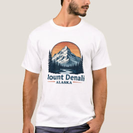 Denali Alaska Mount Hunter Vintag T-Shirt