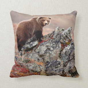 Denali Braunbär Kissen