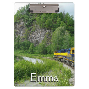 Denali Express Alaska Bahn Urlaub Fotografie Klemmbrett