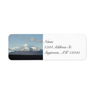 Denali Mountains Zollgebirge Rücksendeadressen-Auf