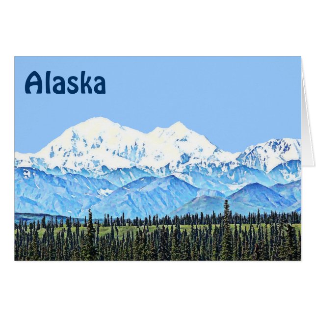 Denali (Mt. McKinley) (Devant horizontal)