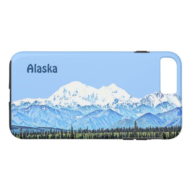 Denali (Mt. McKinley) Case-Mate iPhone Hülle (Rückseite (Horizontal))