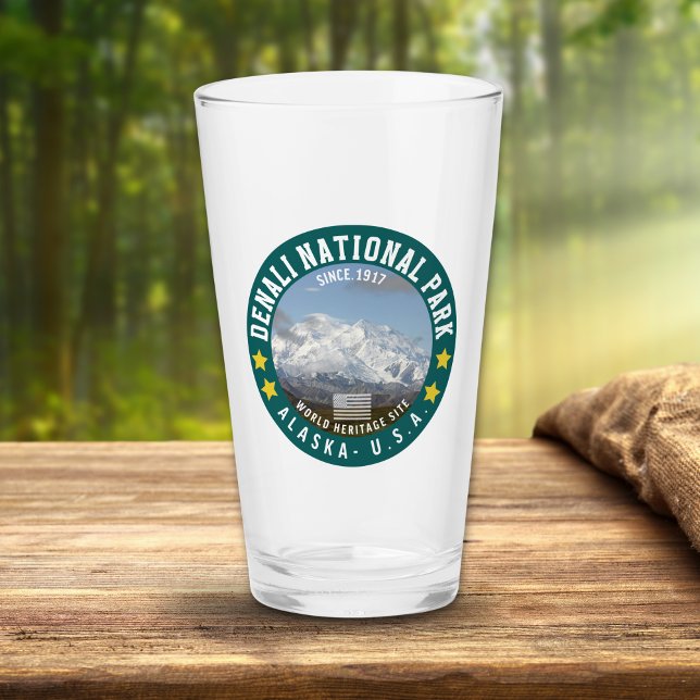 Denali National Park Alaska - Adventure awaits Glas (Von Creator hochgeladen)