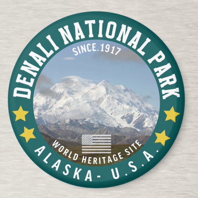 Denali National Park Alaska Since 1917 Magnet (Von Creator hochgeladen)
