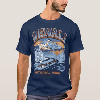 Denali National Park Mt Denali Denali highway Dena T-Shirt