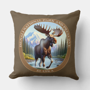 Denali National Park und Preserve Alaska Kissen