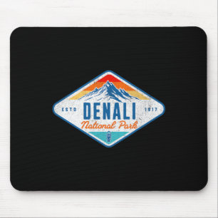 Denali-Nationalpark Alaska Berge Familienreise Mousepad