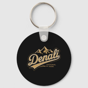 Denali Nationalpark Alaska Souvenir Bergcamp Schlüsselanhänger