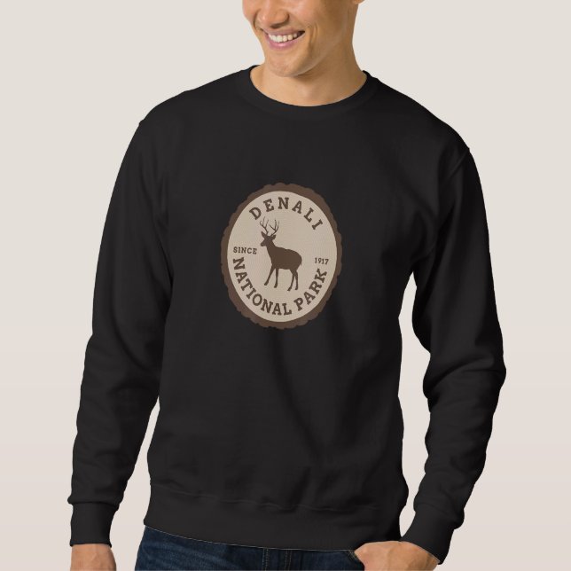 Denali-Nationalpark Alaska Sweatshirt (Vorderseite)