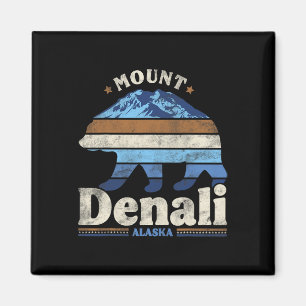 Denali-Nationalpark Alaska Wandern Camping Reisen Magnet