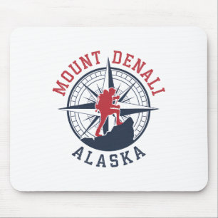 Denali-Nationalpark Alaska Wandern Camping Reisen Mousepad