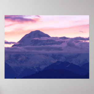 Denali Near Midnight Poster