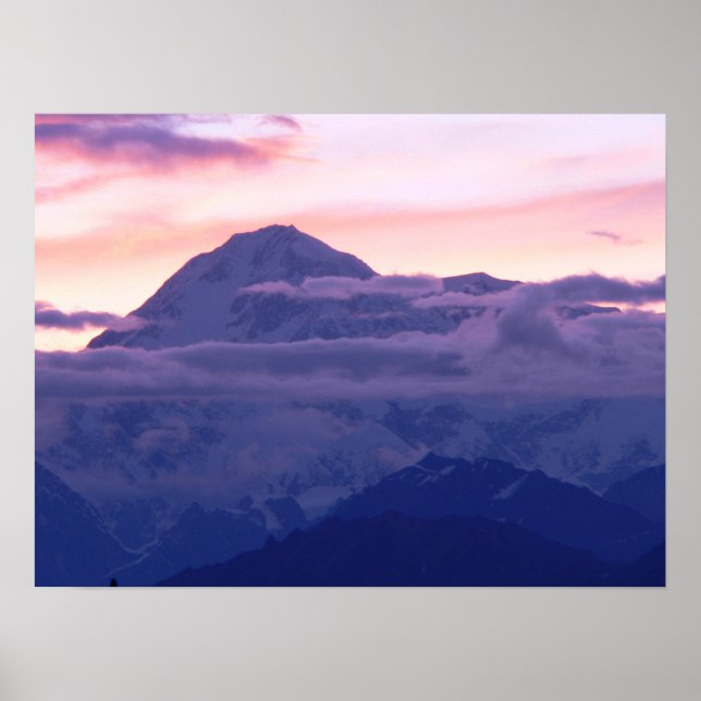 Denali Near Midnight Poster (Vorne)