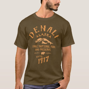 Denali Not McKinley 1917 Vintag T-Shirt