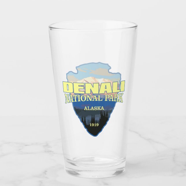 Denali NP (arrowhead) Glas (Vorderseite)