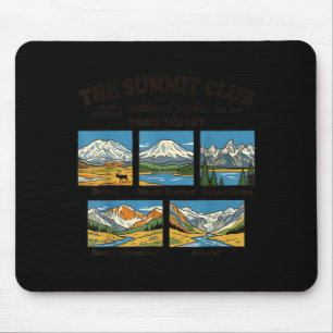 Denali Rainier Grand Teton Rocky Mountain Gletsche Mousepad