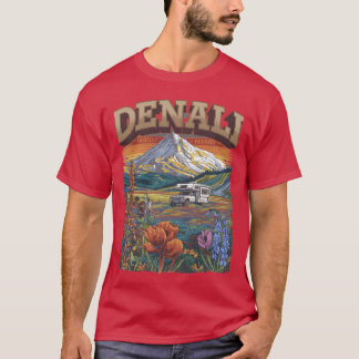 Denali Vibes Denali Berg Mt Denali Großer Denal T-Shirt