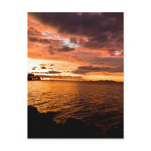 Denaru Insel-Sonnenuntergang, Fidschi