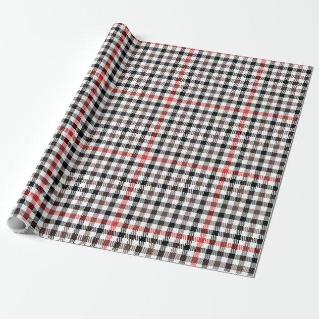 Denholm Anwesen Karo Pattern Schottisch Kariert Geschenkpapier (Ungerollt)