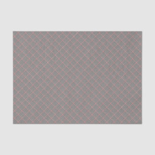 Denholm District Tweed Karo Einwickelakzent Seidenpapier