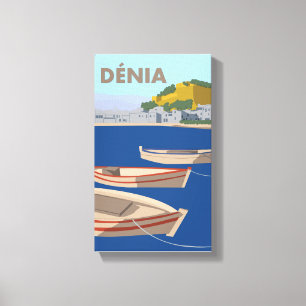 Denia Leinwanddruck