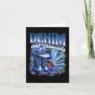 Denim and Diamonds Country Western Cowgirl Boots P Karte