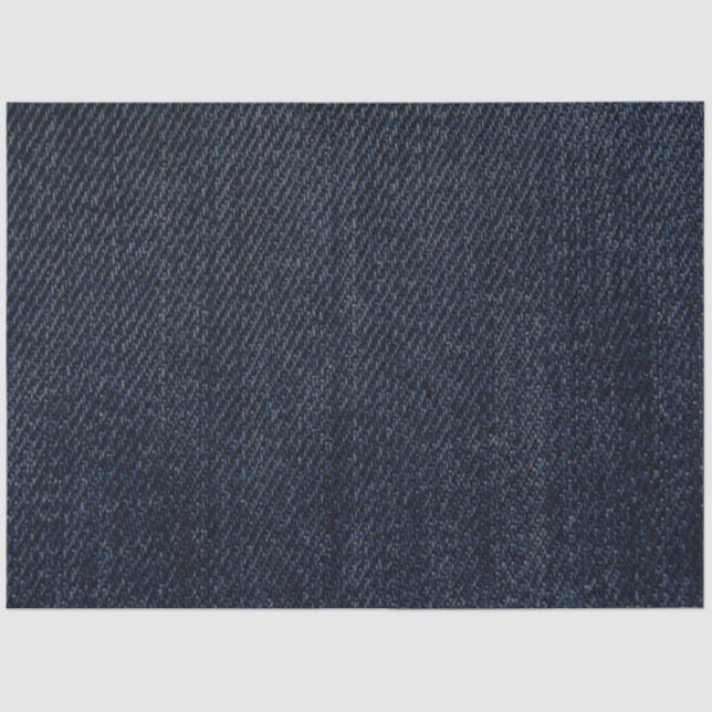 Denim Background Blue Jeans Textur Decoupage Seidenpapier (Vorderseite)