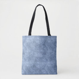 Denim Blue Denim Pattern Tasche