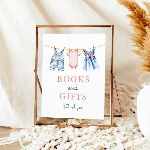 Denim Blue Jean Girl Books and Gifts Poster