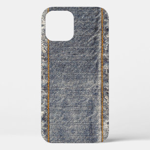 Denim Blue Jeans: Lässiger Doppelpflaster Case-Mate iPhone Hülle