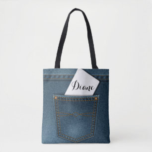Denim-Blue Jeans-Tasche Tasche
