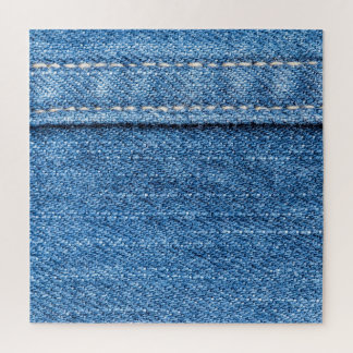 Denim Blue: Klassische Jeans Texture.
