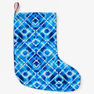 Denim Blue Krawatte die Textur wiederholen moderne Kleiner Weihnachtsstrumpf