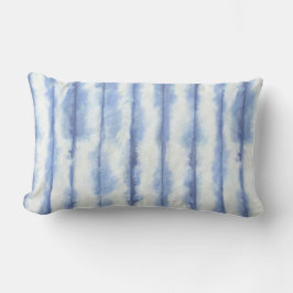 Denim Blue Shibori Decor Lendenkissen