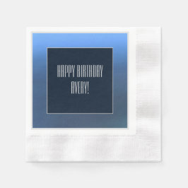 Denim Blues Paper Napkin Serviette