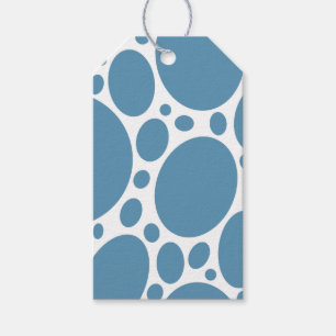Denim Bule Bubbles Geschenkanhänger