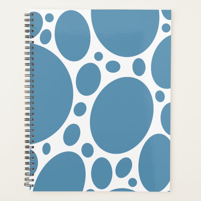 Denim Bule Bubbles Planer (Vorderseite)